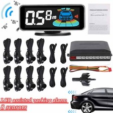 LCD Einparkhilfe 8 Schwarz