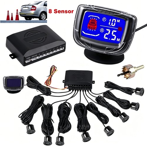 Lcd einparkhilfe sensoren - lcd, 8